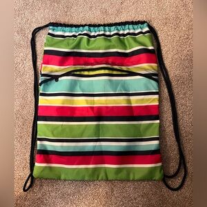 Thirty One bright color cinch sack